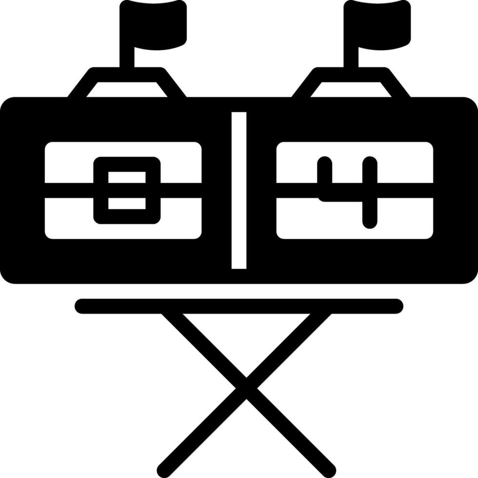 solid icon for score vector