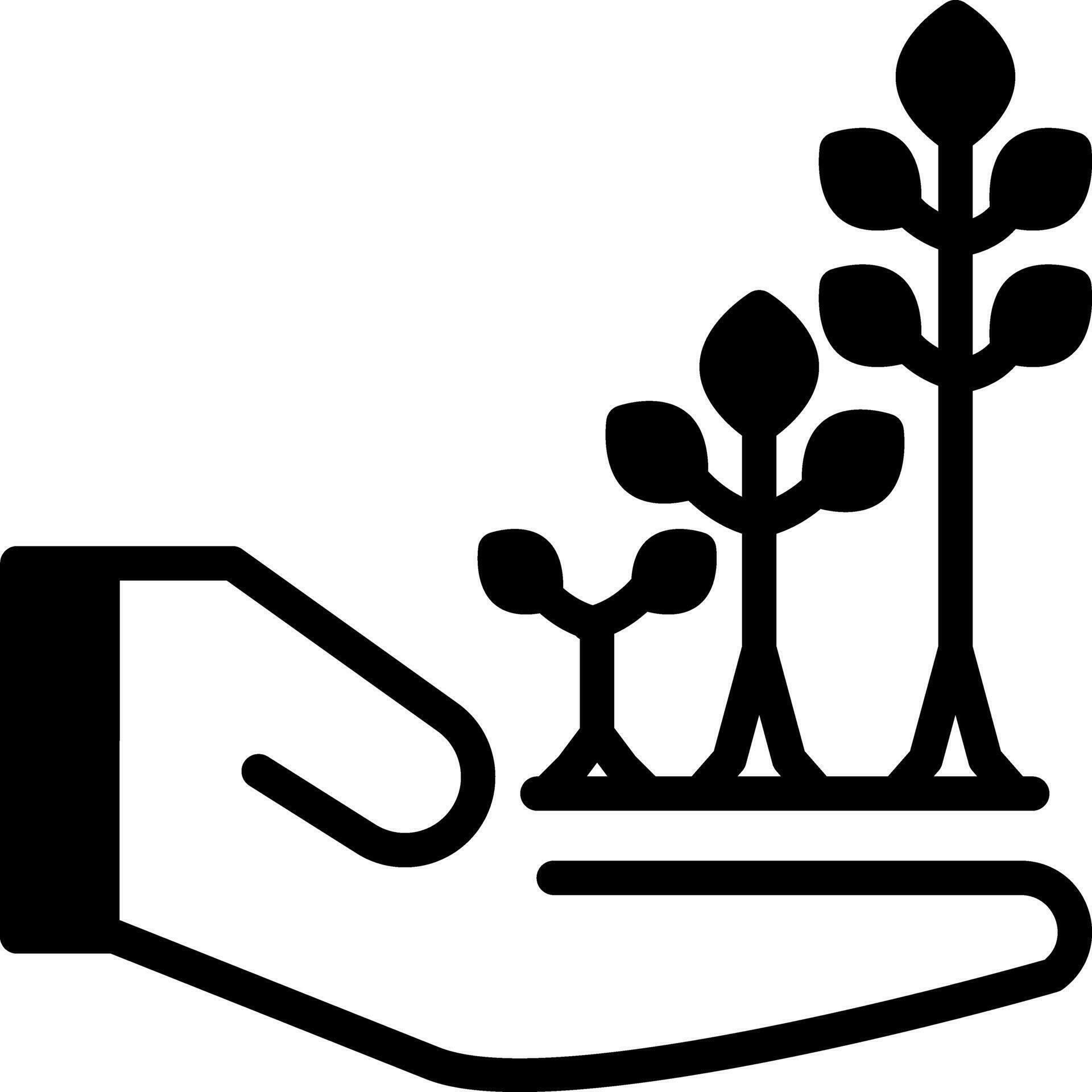 solid icon for grow 24884852 Vector Art at Vecteezy