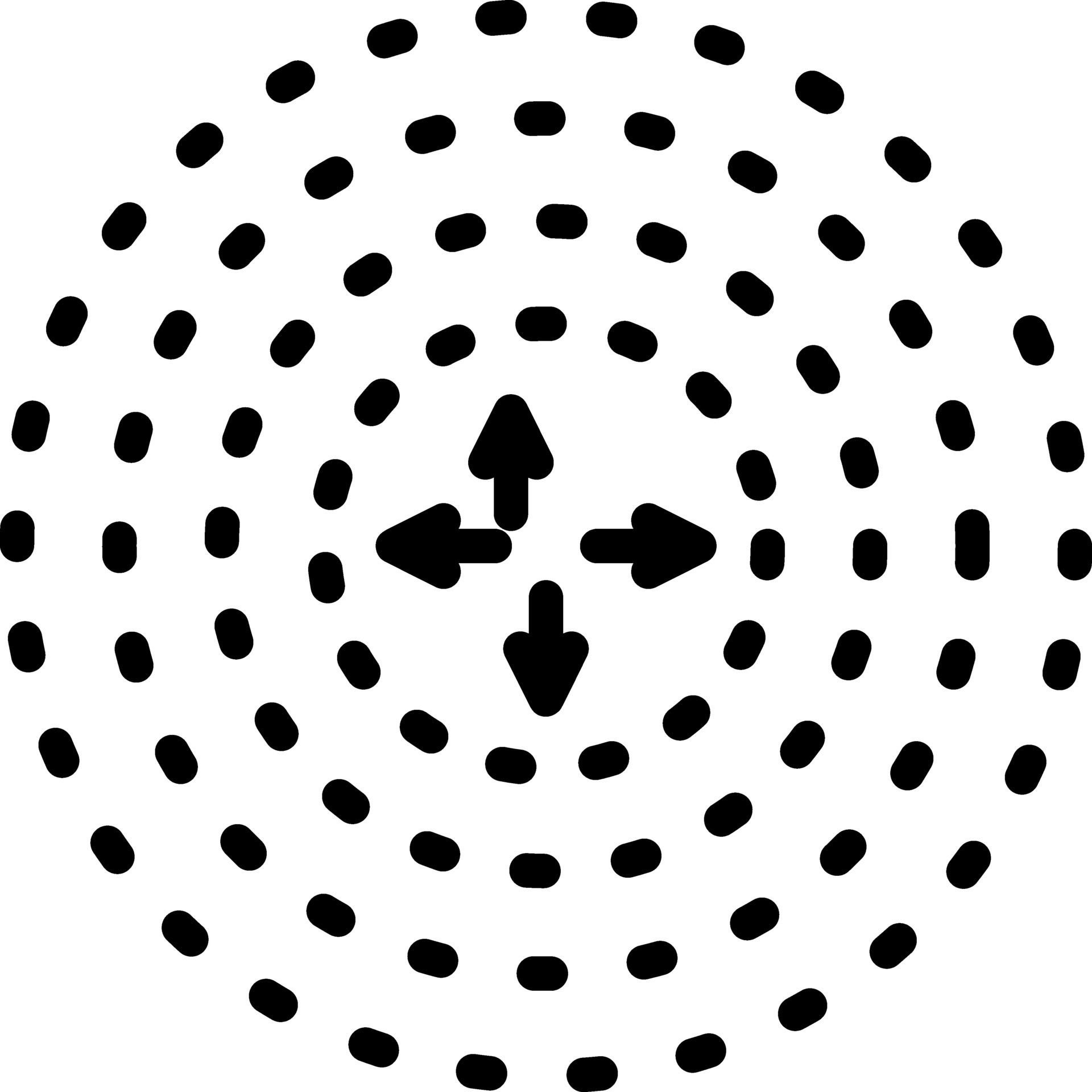 solid icon for diffusion 24884868 Vector Art at Vecteezy