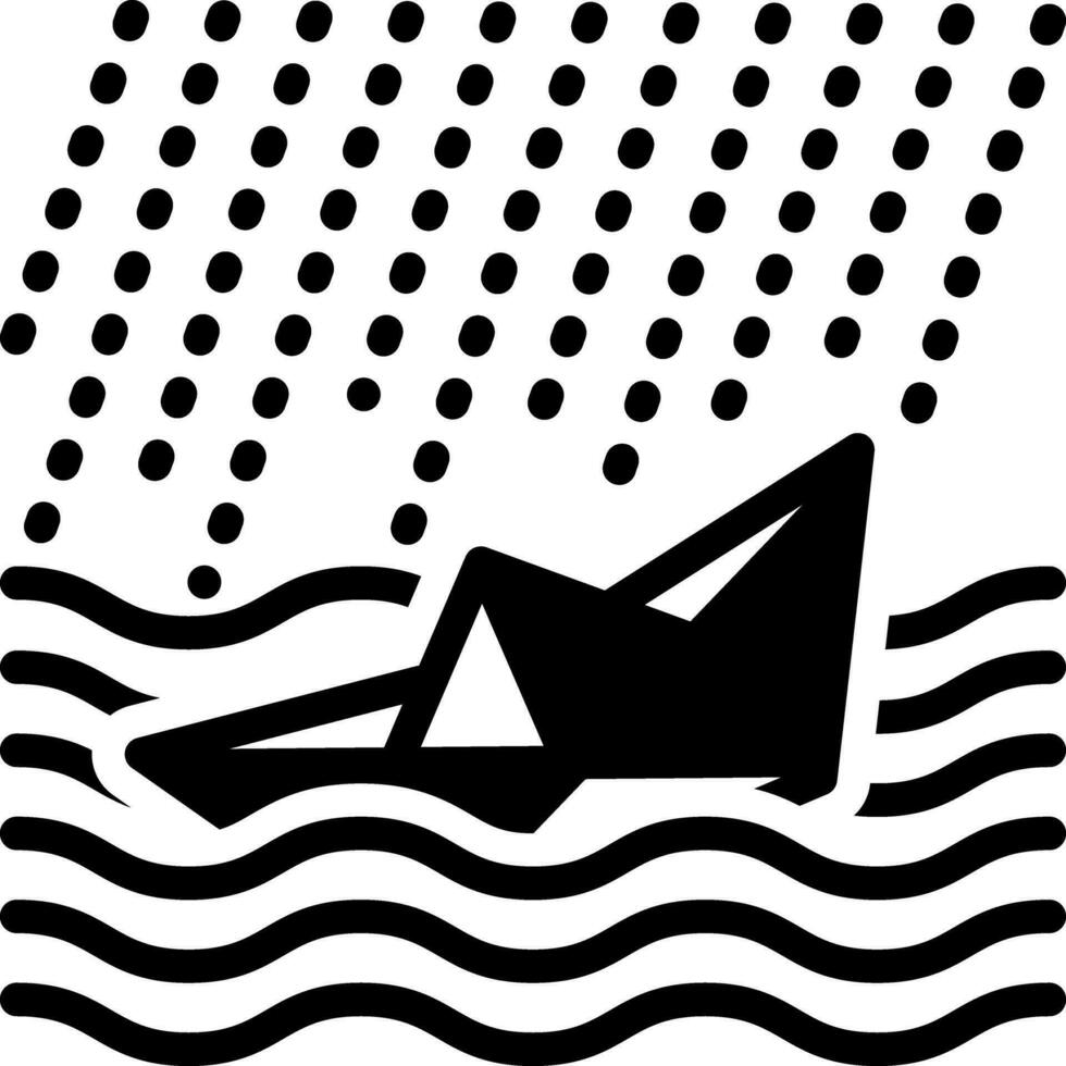solid icon for inefficiencies vector