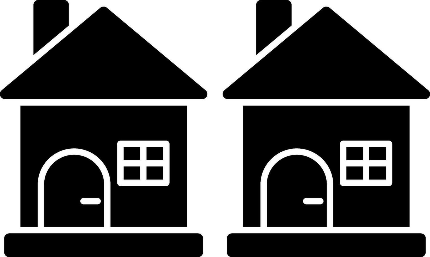 Houses Vector Icon Design