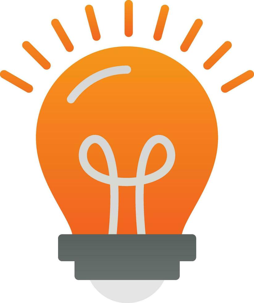 Lamp Vector Icon Design