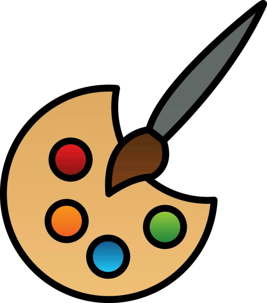 diseño de icono de vector de pintura