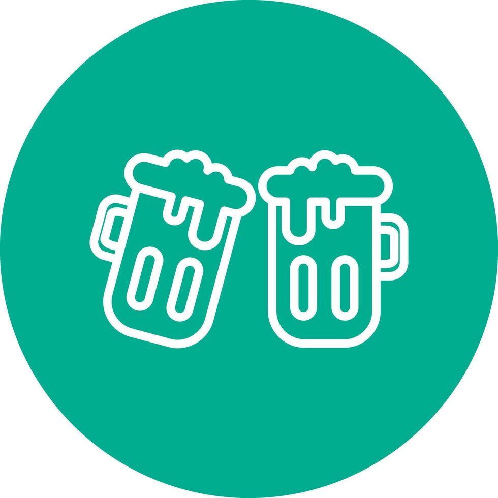 Beer mug Vector Icon Design