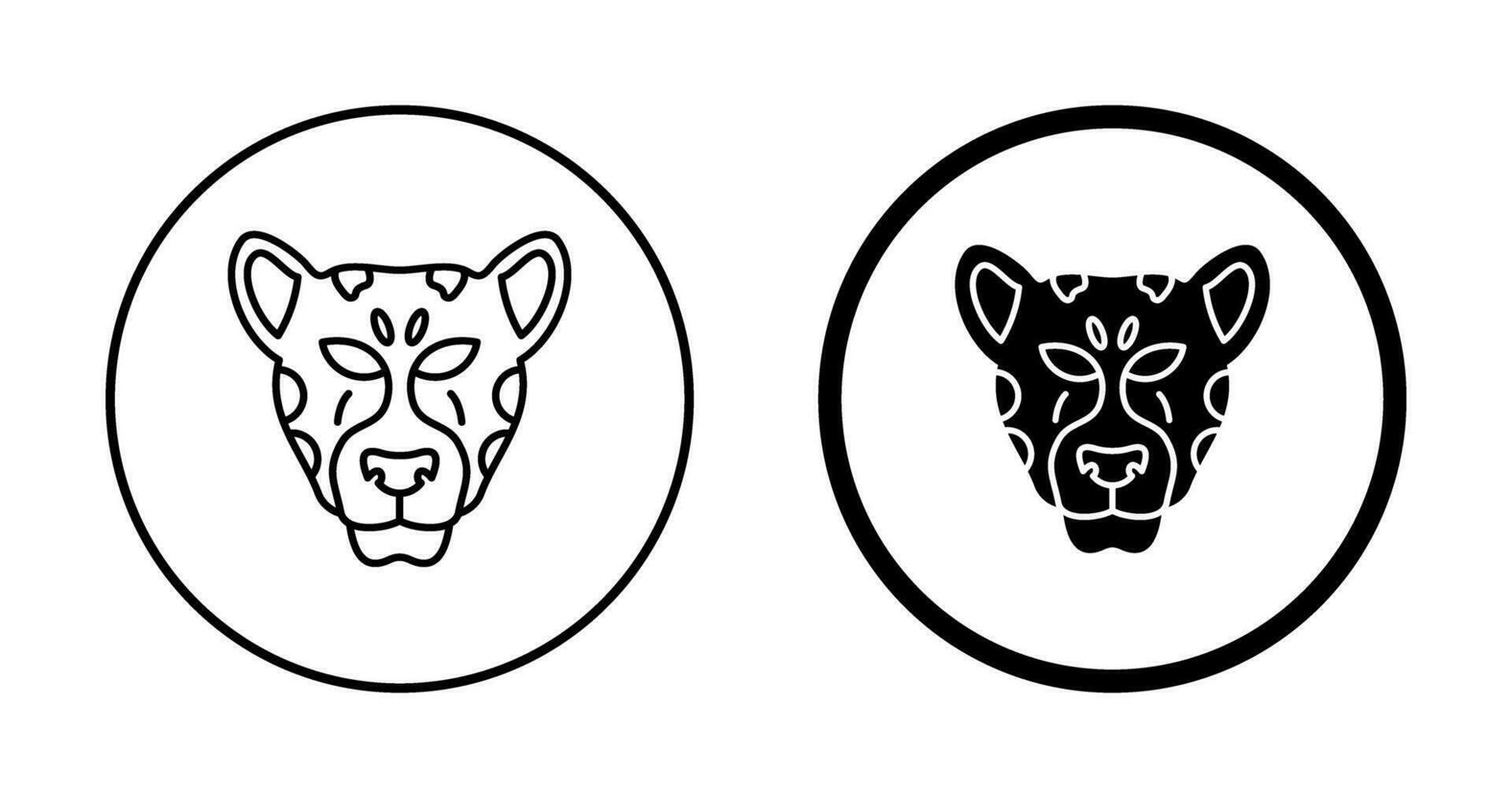 leopard Vector Icon