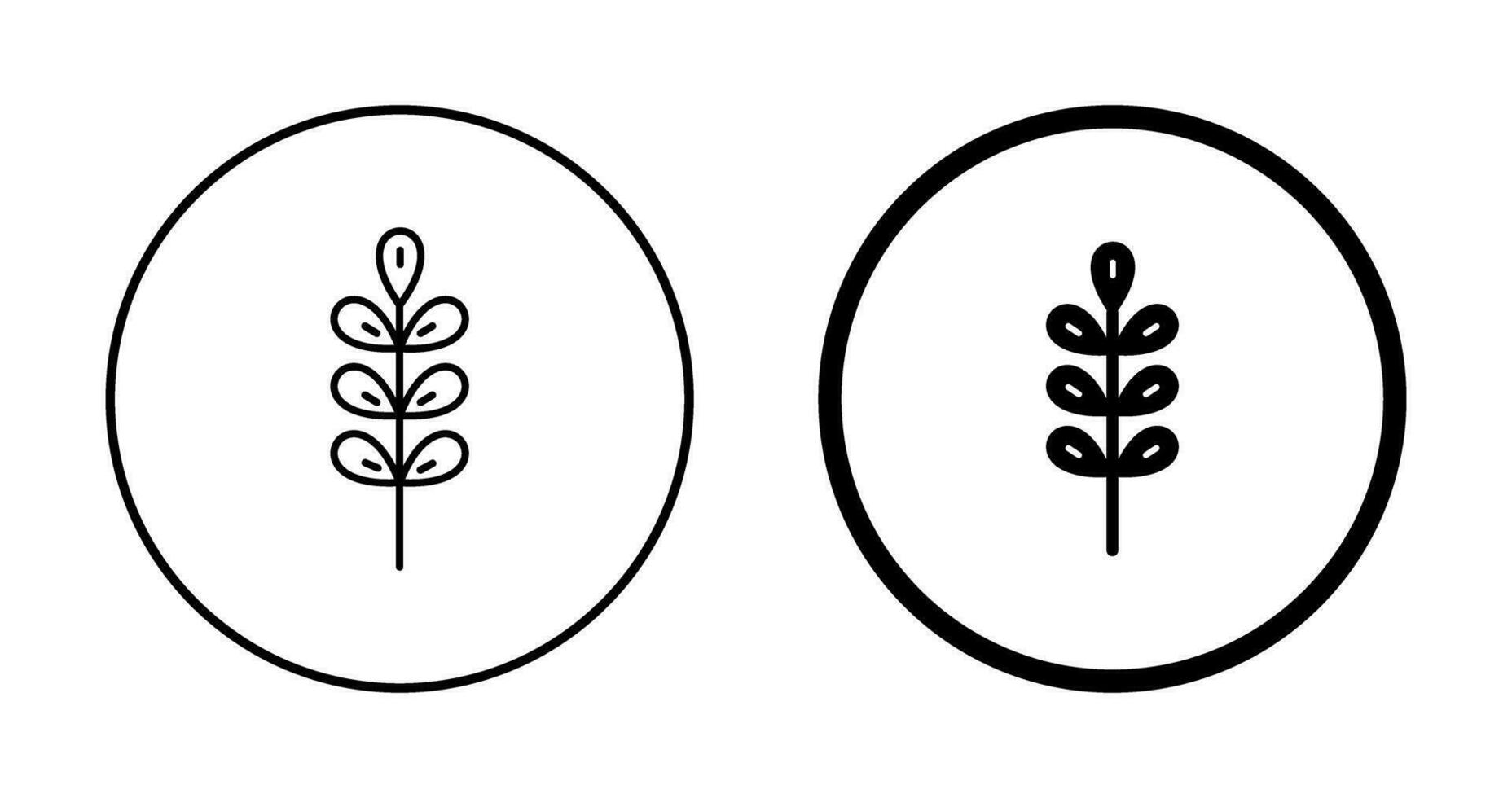 Barley Vector Icon