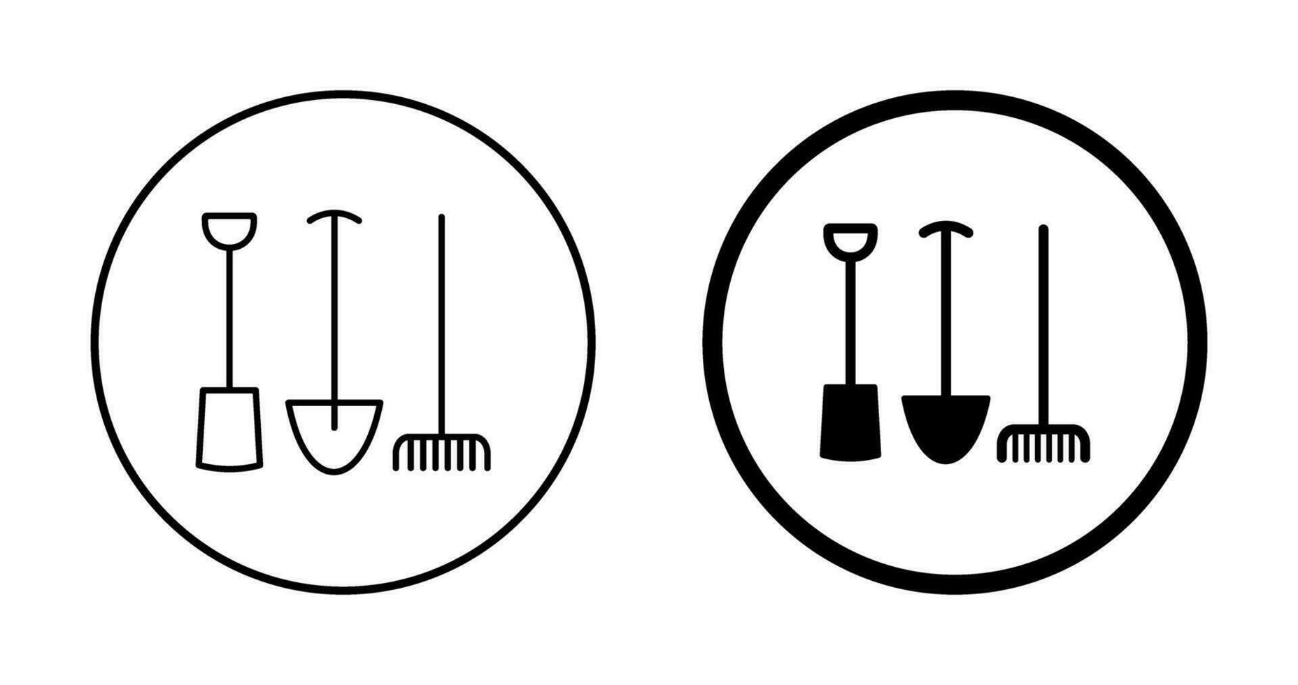 Gardening Tools Vector Icon