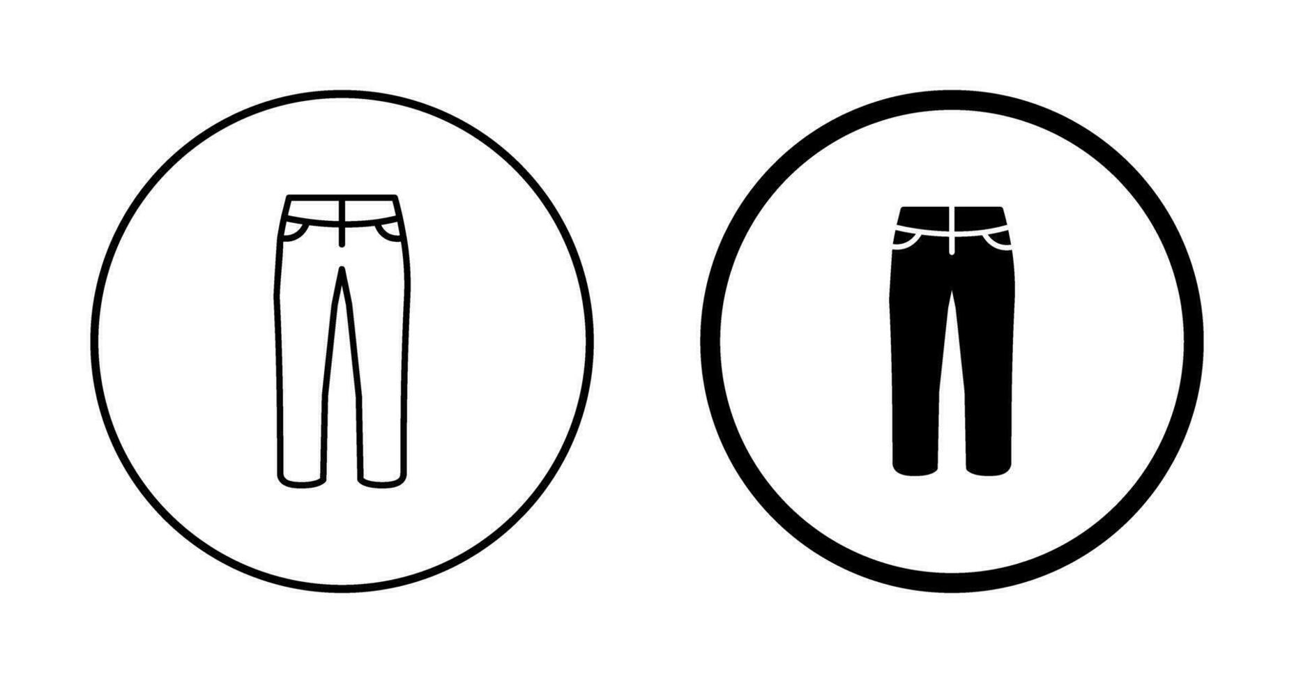 Trousers Vector Icon