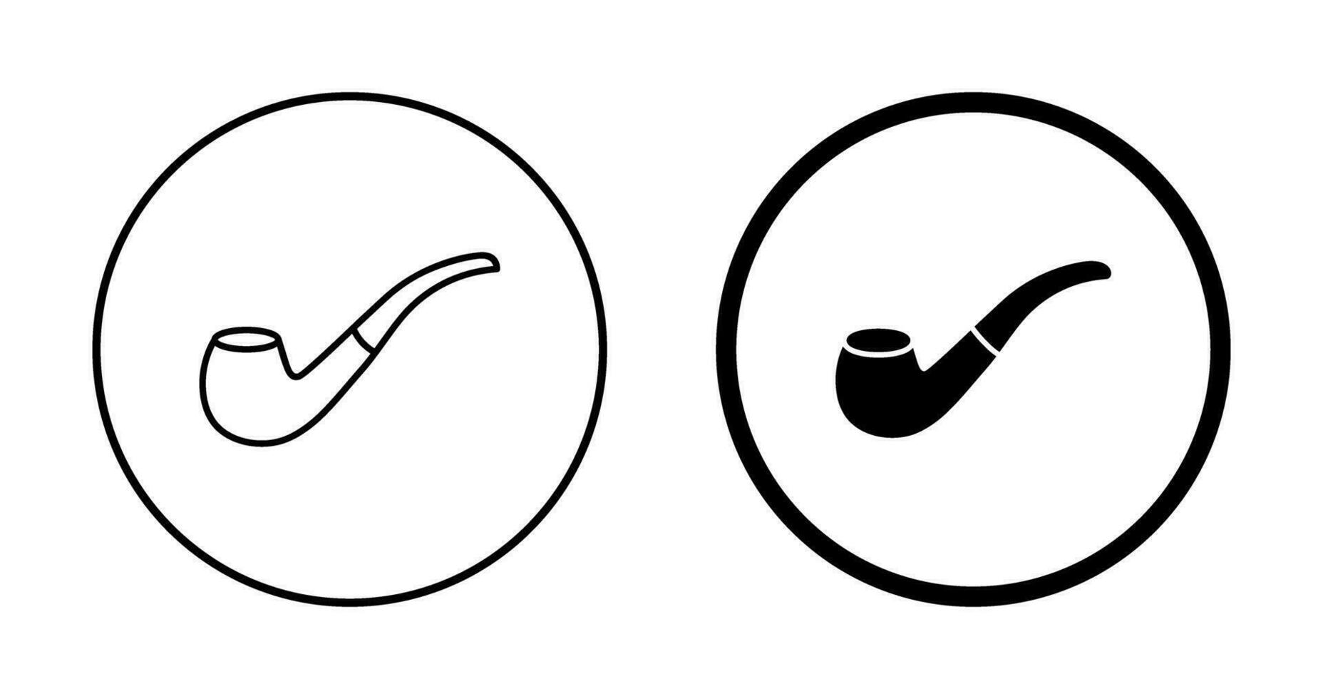 Smoking Pipe Vector Icon