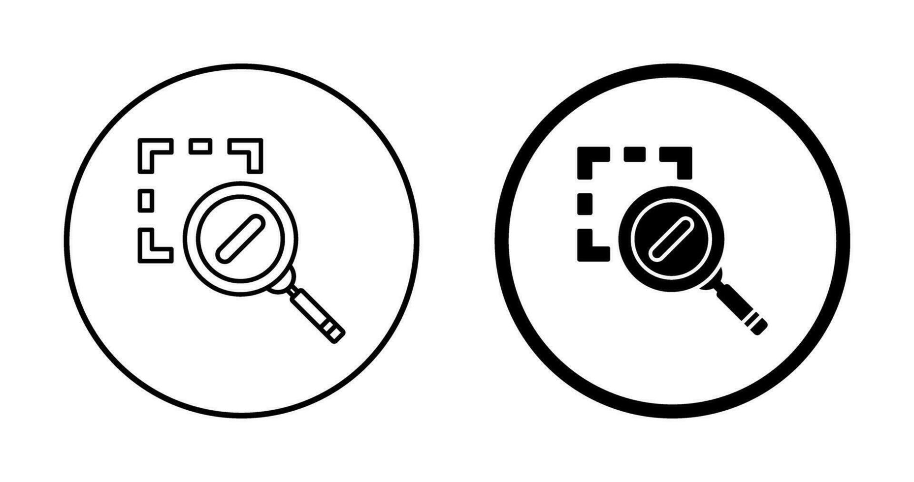 Zoom Out Vector Icon