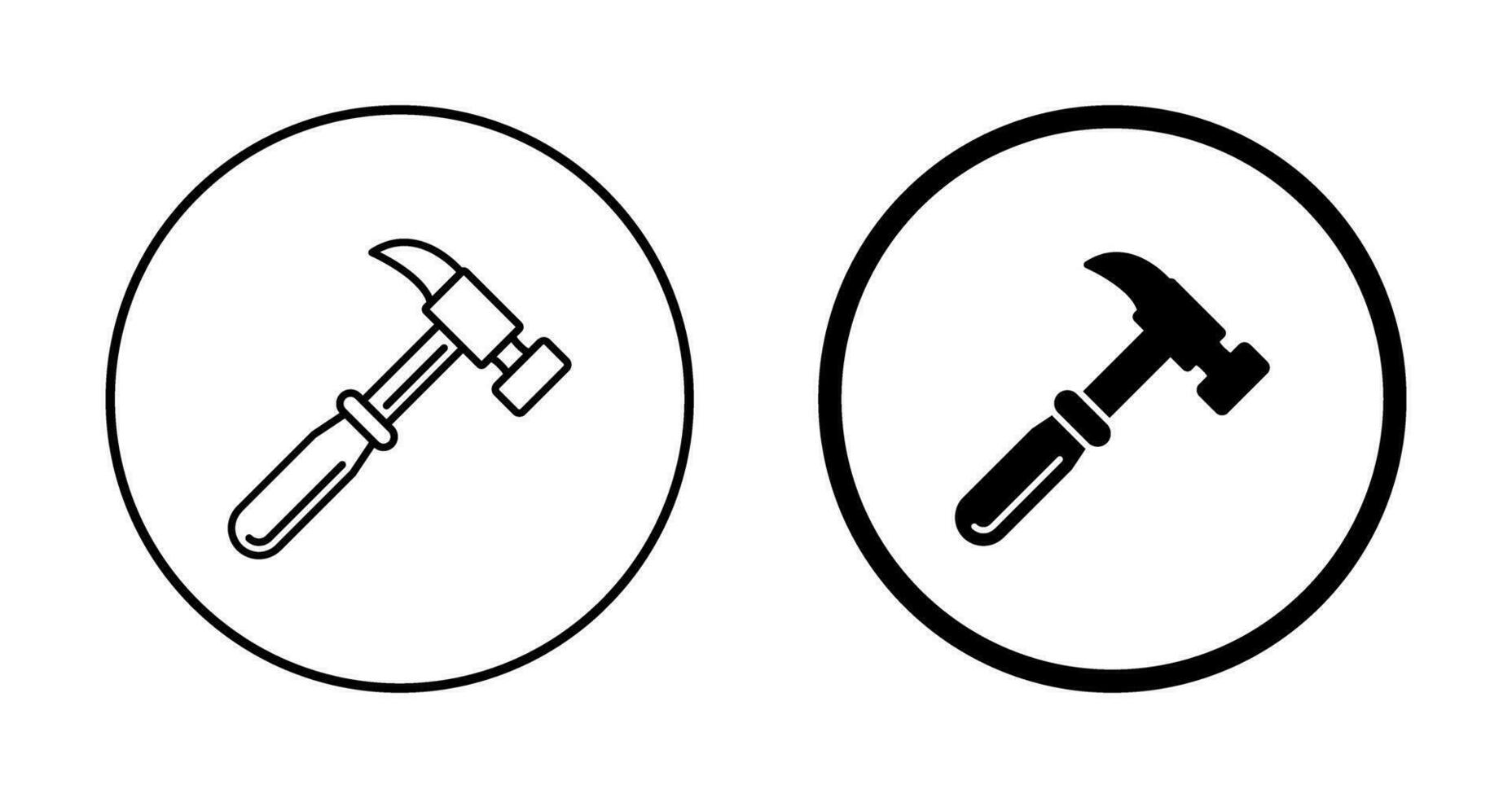 Hammer Vector Icon