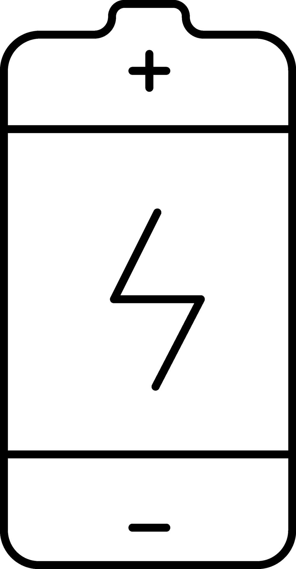 Battery Cell Icon In Thin Line Art. 24886023 Vector Art at Vecteezy