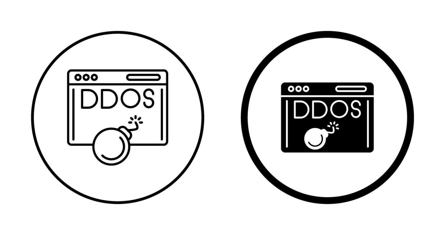 Ddos Attack Vector Icon