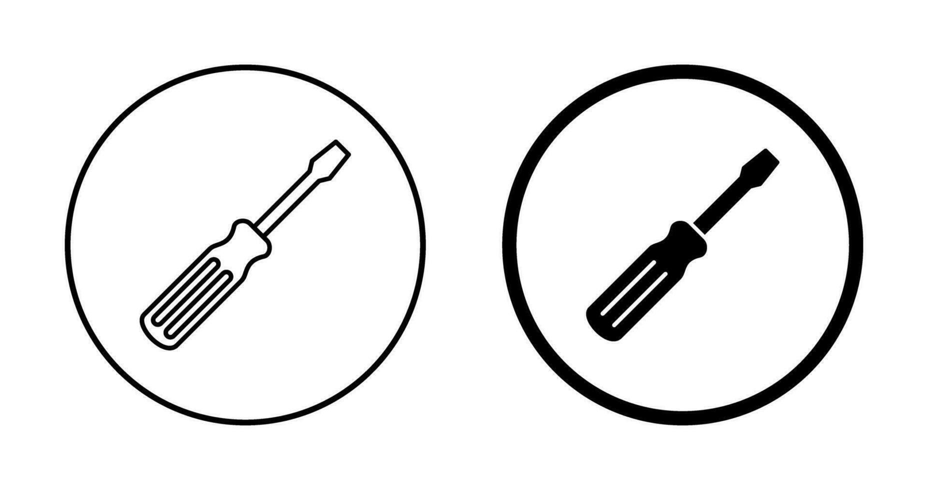 Screw driver Vector Icon