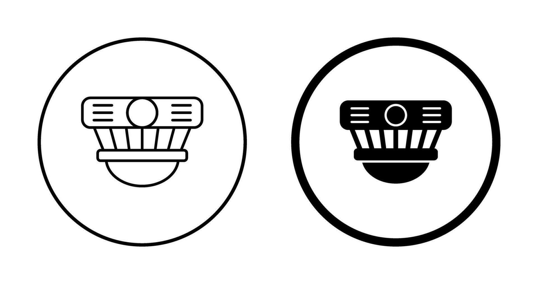 Smoke Detector Vector Icon