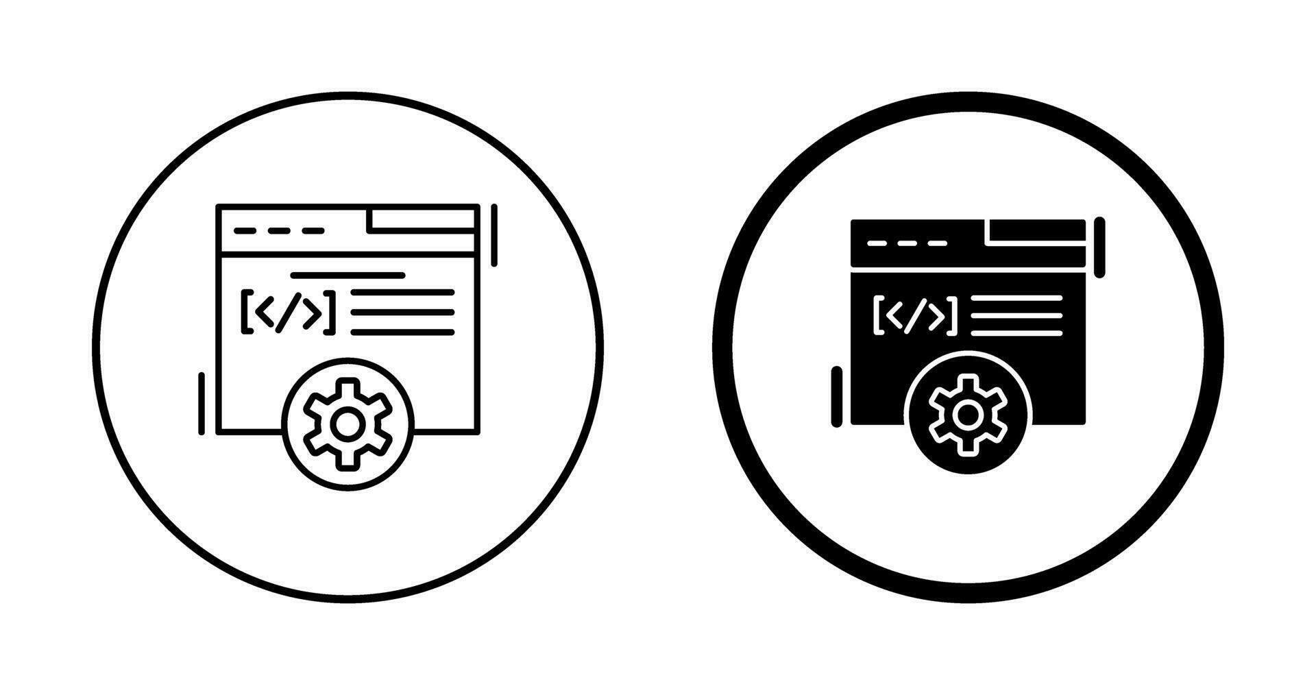 Web Development Vector Icon 24886833 Vector Art at Vecteezy