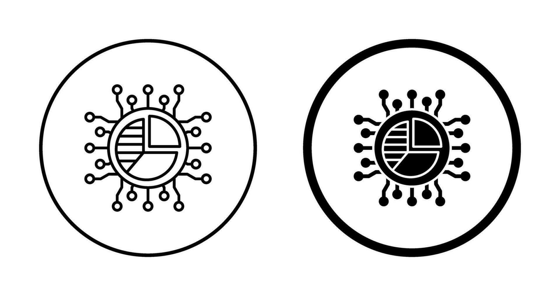 Pie Chart Vector Icon