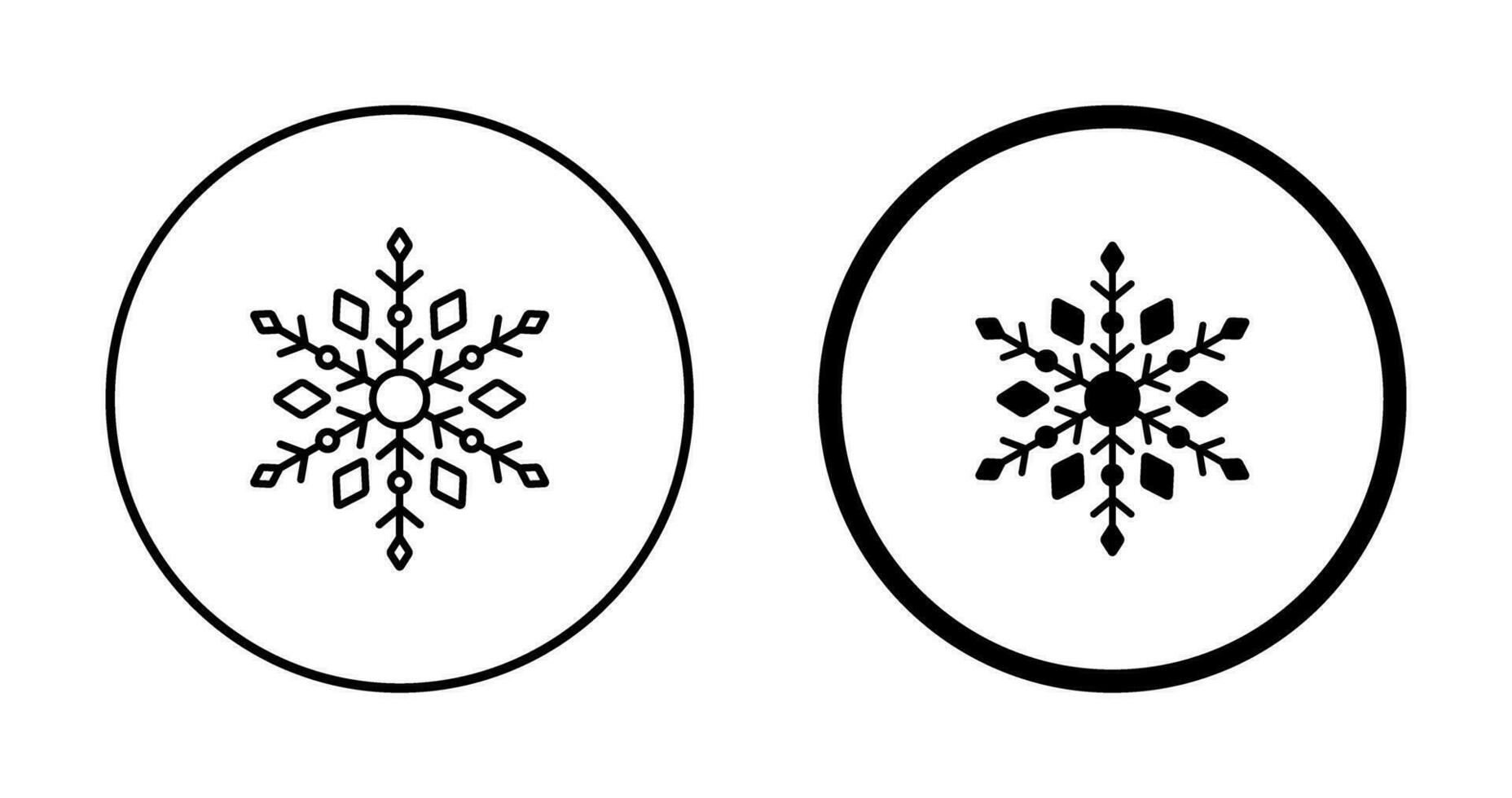 Snow Flake Vector Icon