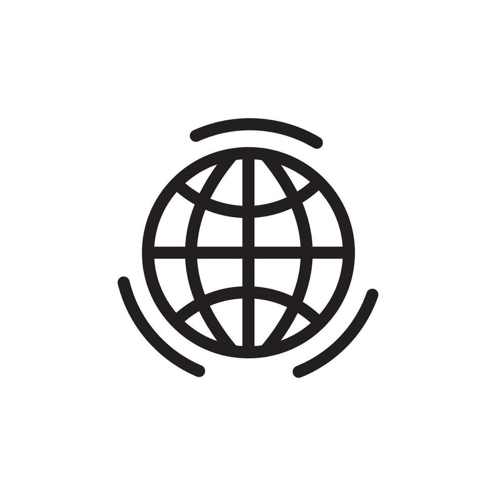 globe vector icon