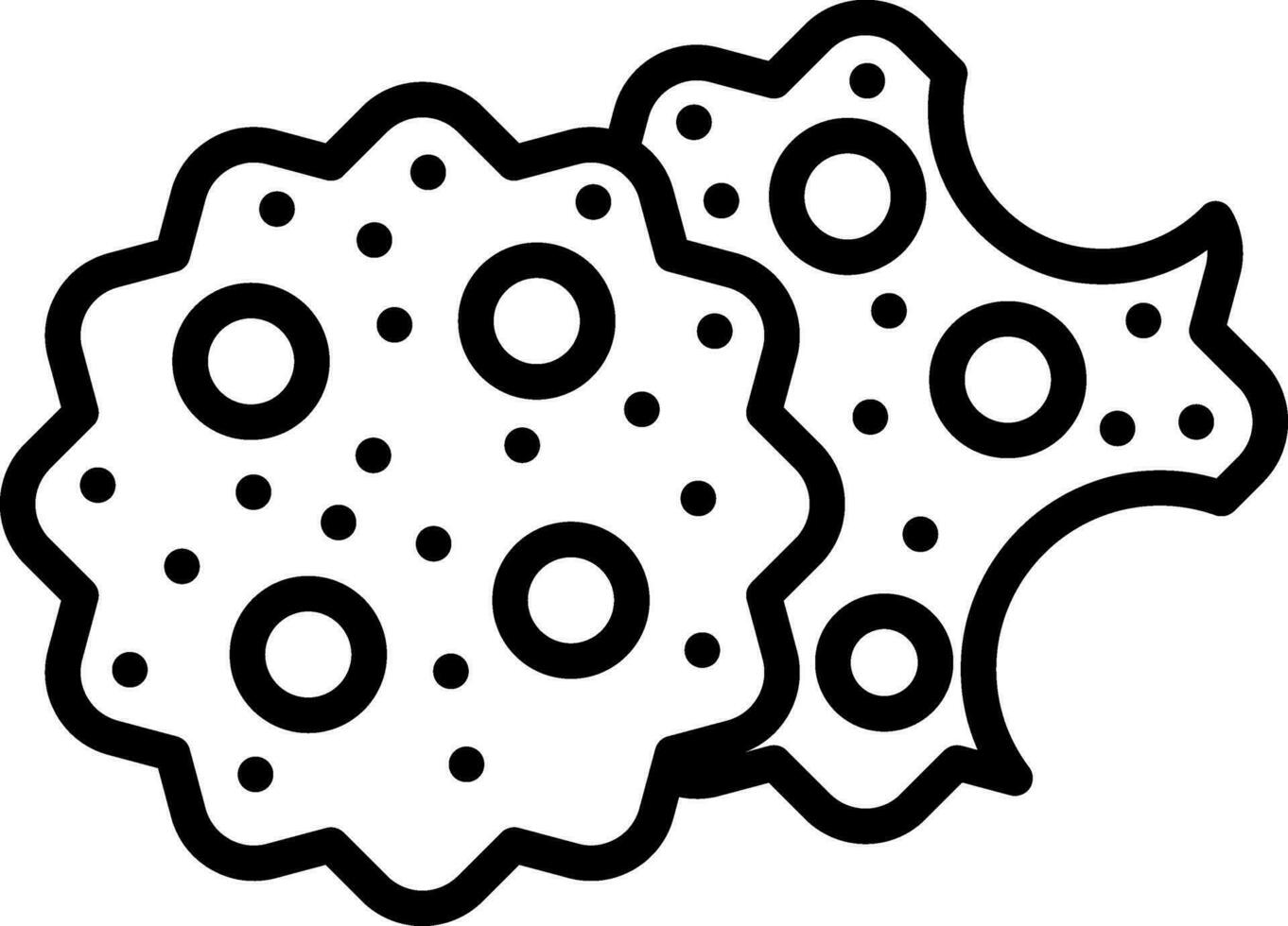 Cookies Vector Icon Design