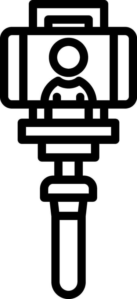 Selfie Vector Icon Design