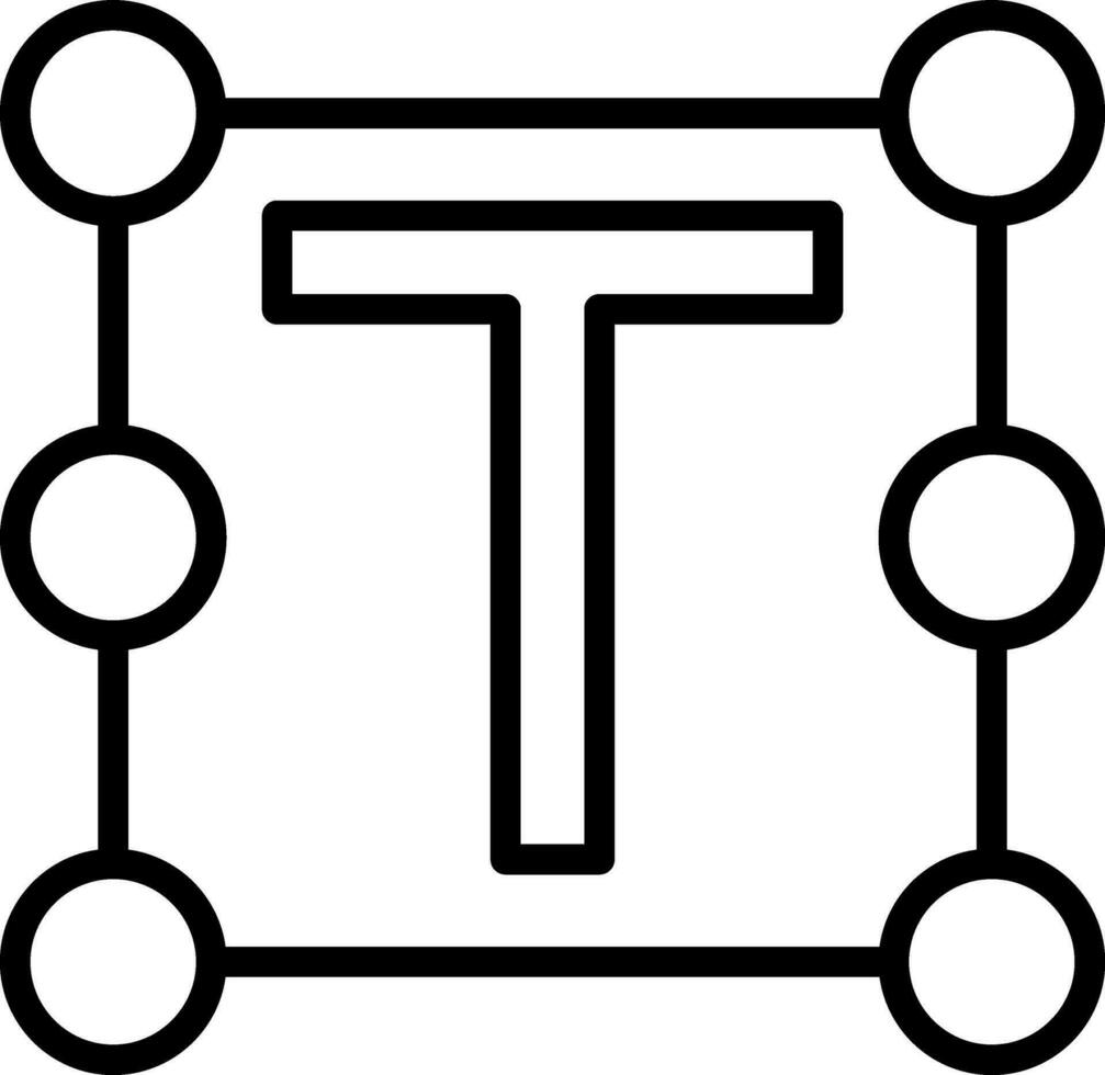 Typography Vector Icon Design