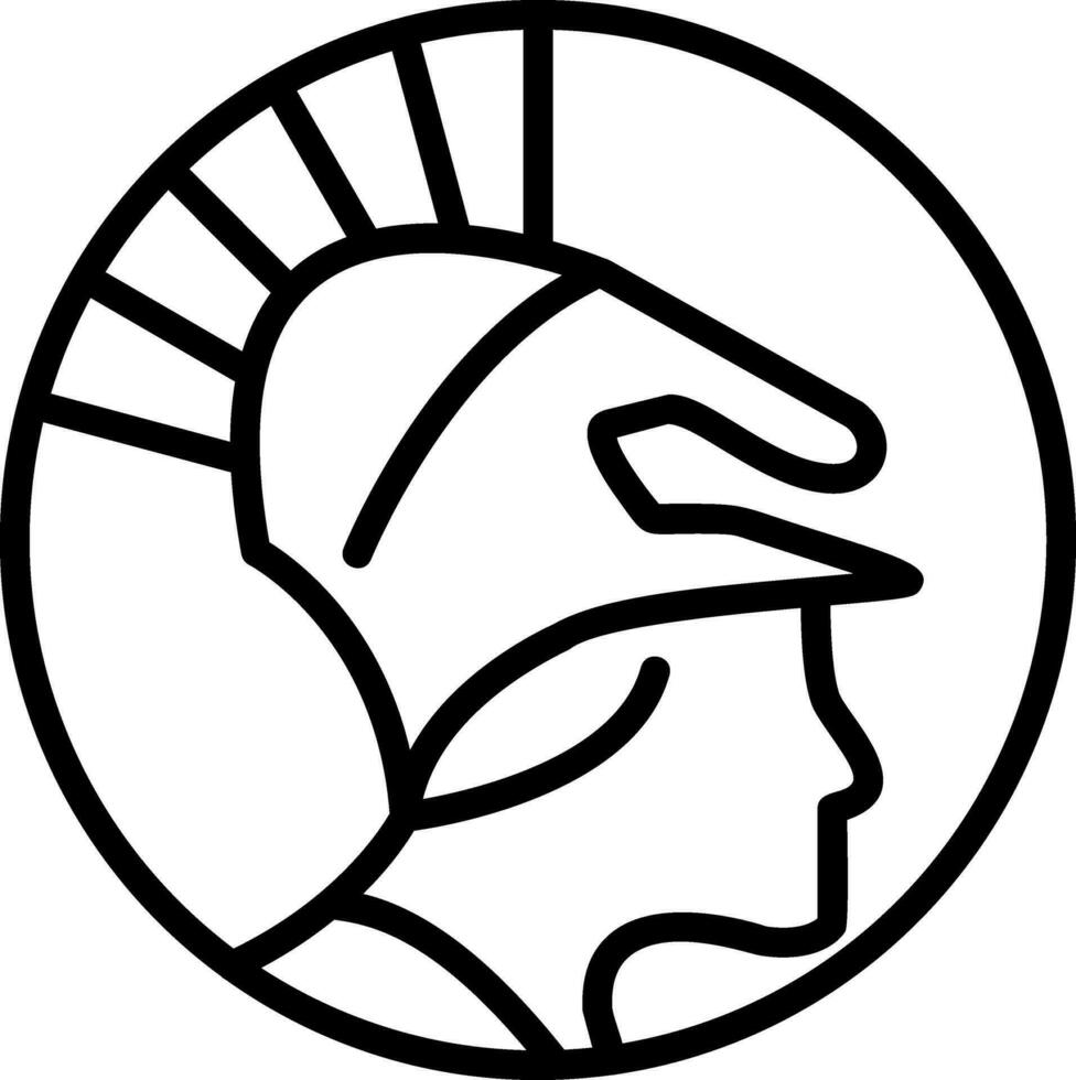 Athena Vector Icon Design