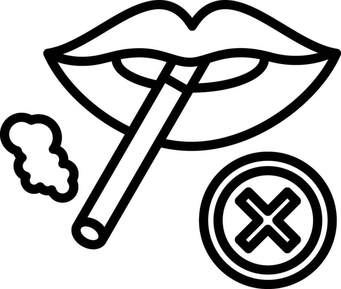 No smoking Vector Icon Design
