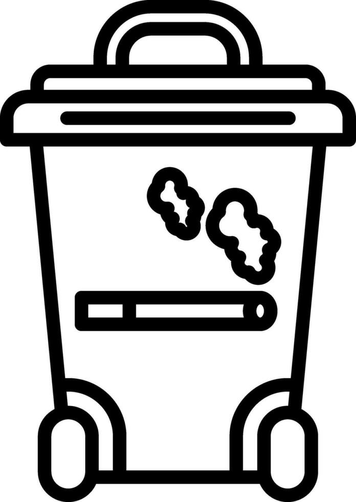 Bin Vector Icon Design