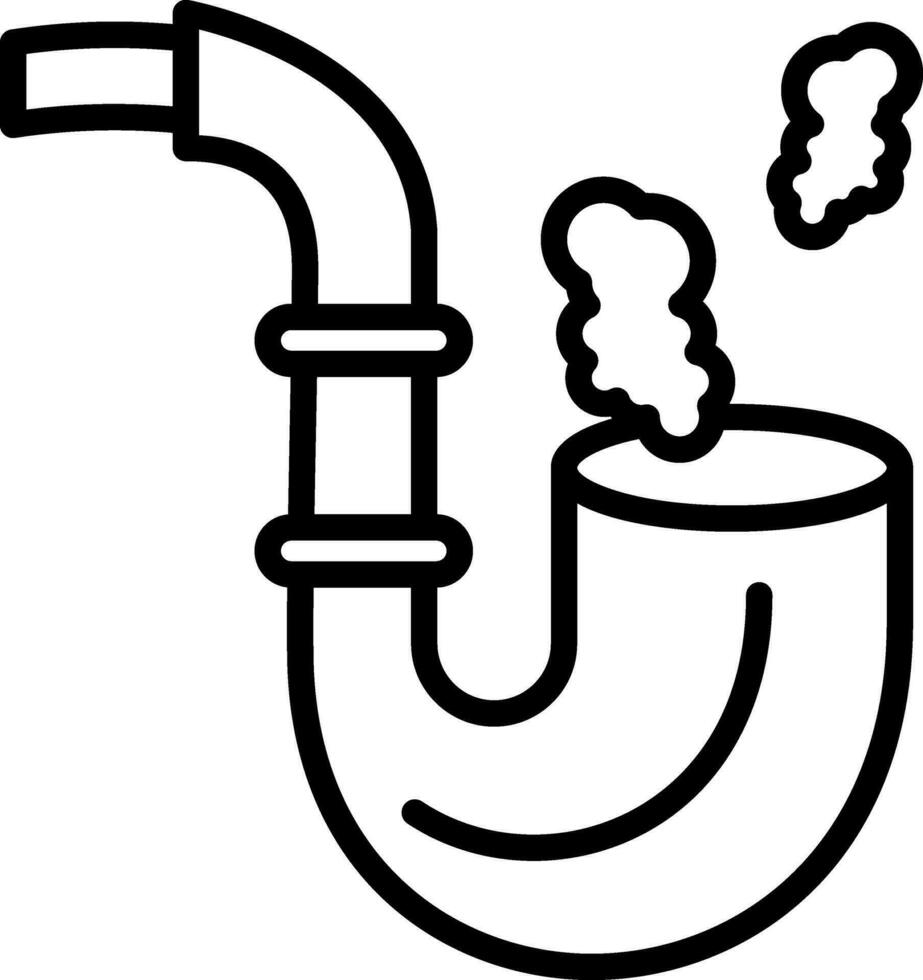 Electronic pipe Vector Icon Design