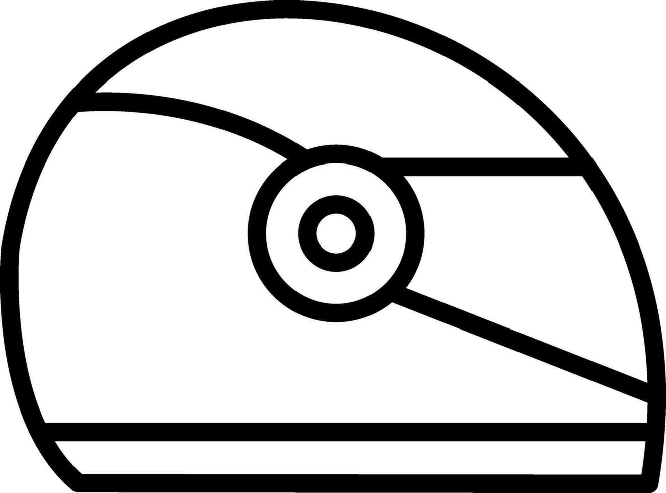 Helmet Vector Icon Design
