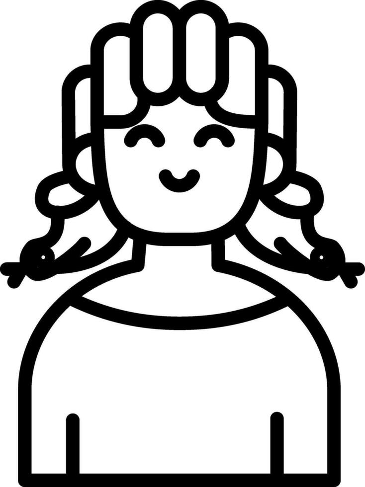 Medusa Vector Icon Design