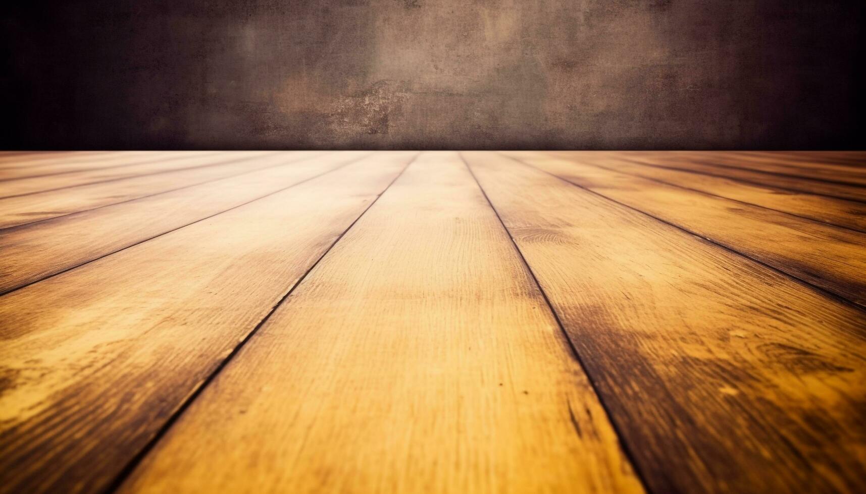 madera dura piso tablón fondo crea rústico hogar interior diseño modelo generado por ai foto