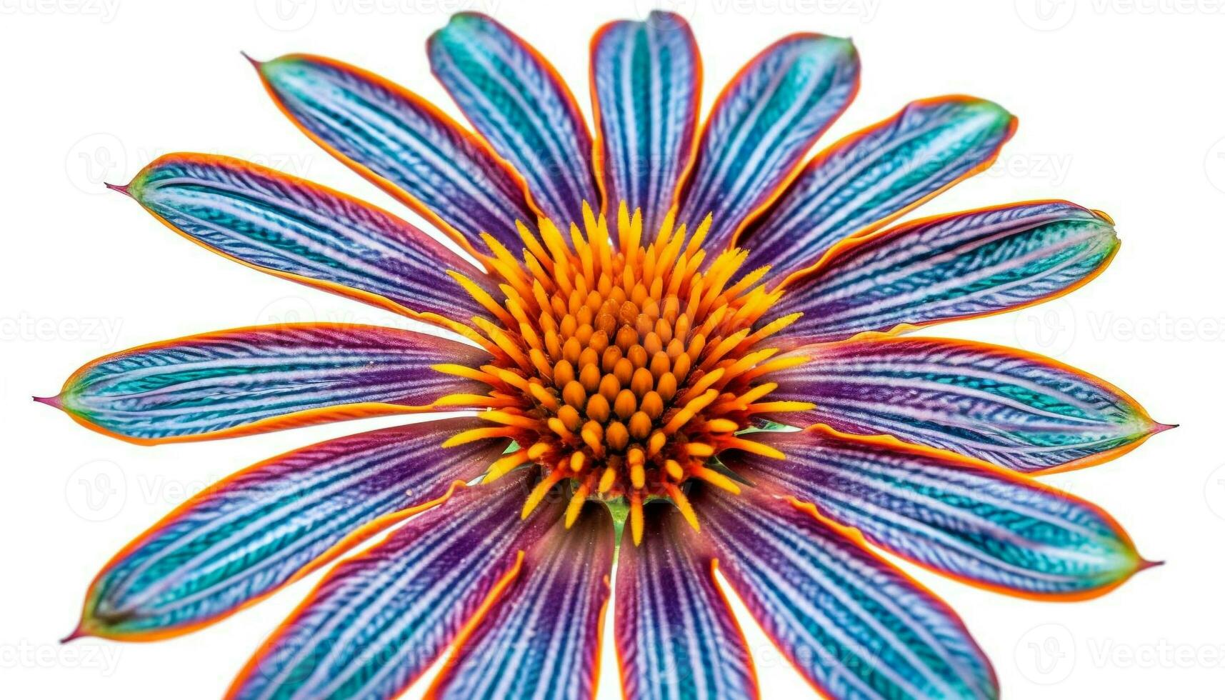 Vibrant bouquet of multi colored daisies, a gift of nature beauty generated by AI photo