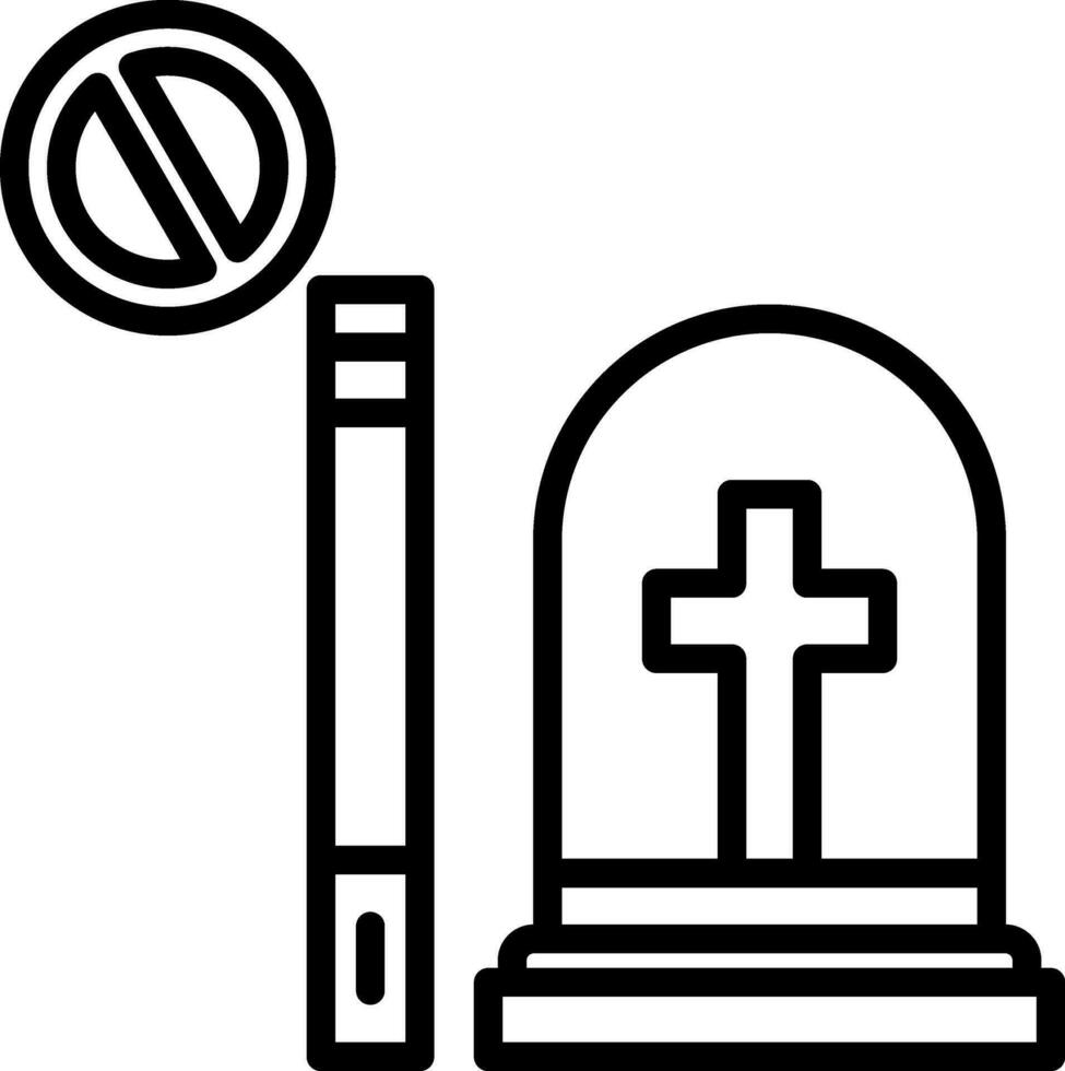 muerte vector icono diseño