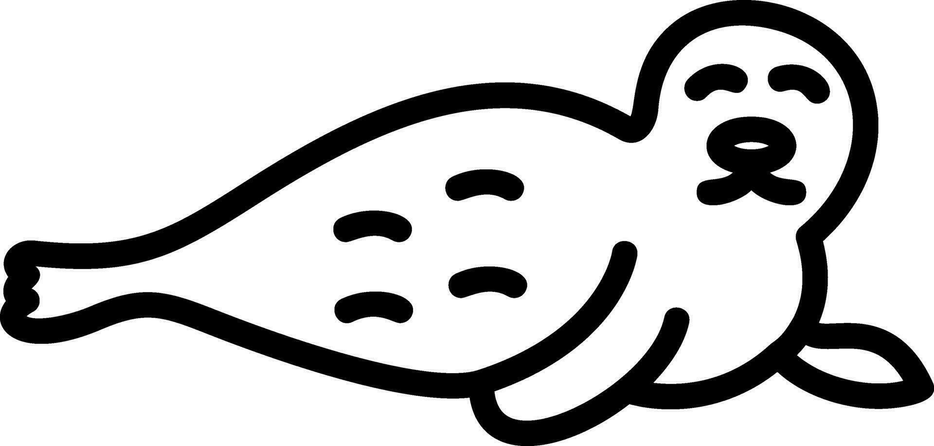 Seal Vector Icon Design