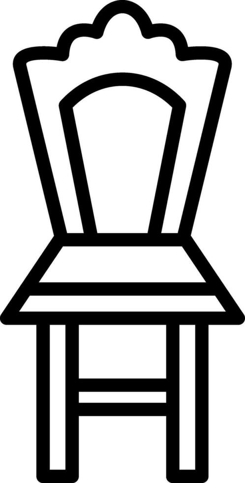 Chair Vector Icon Design