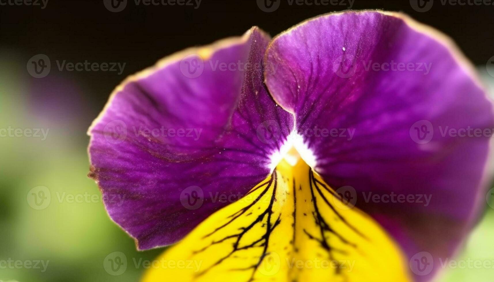 Freshness of nature beauty in close up of tropical orchid generated by AI photo