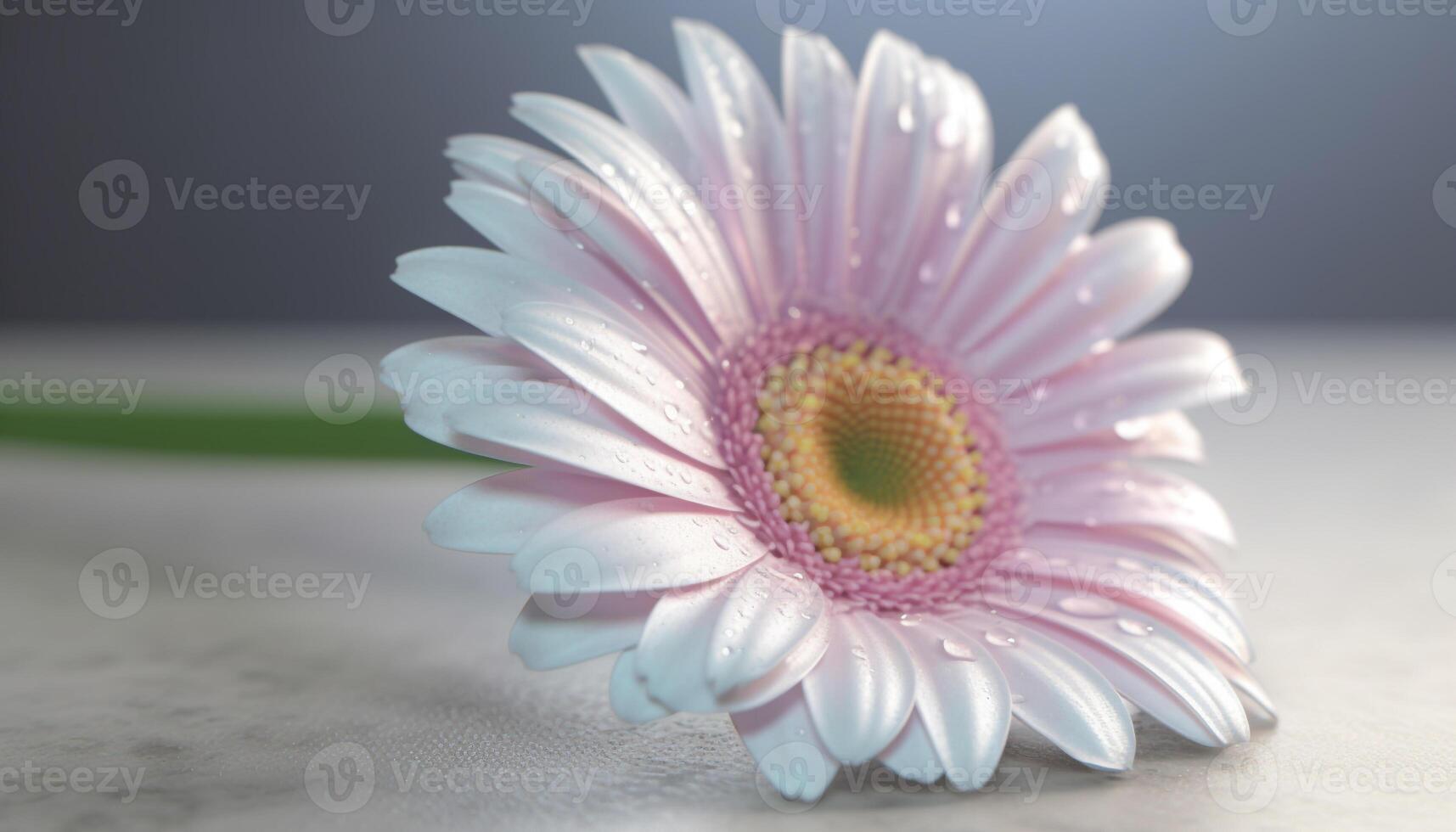 Vibrant gerbera daisy bouquet, a gift of summer beauty generated by AI photo