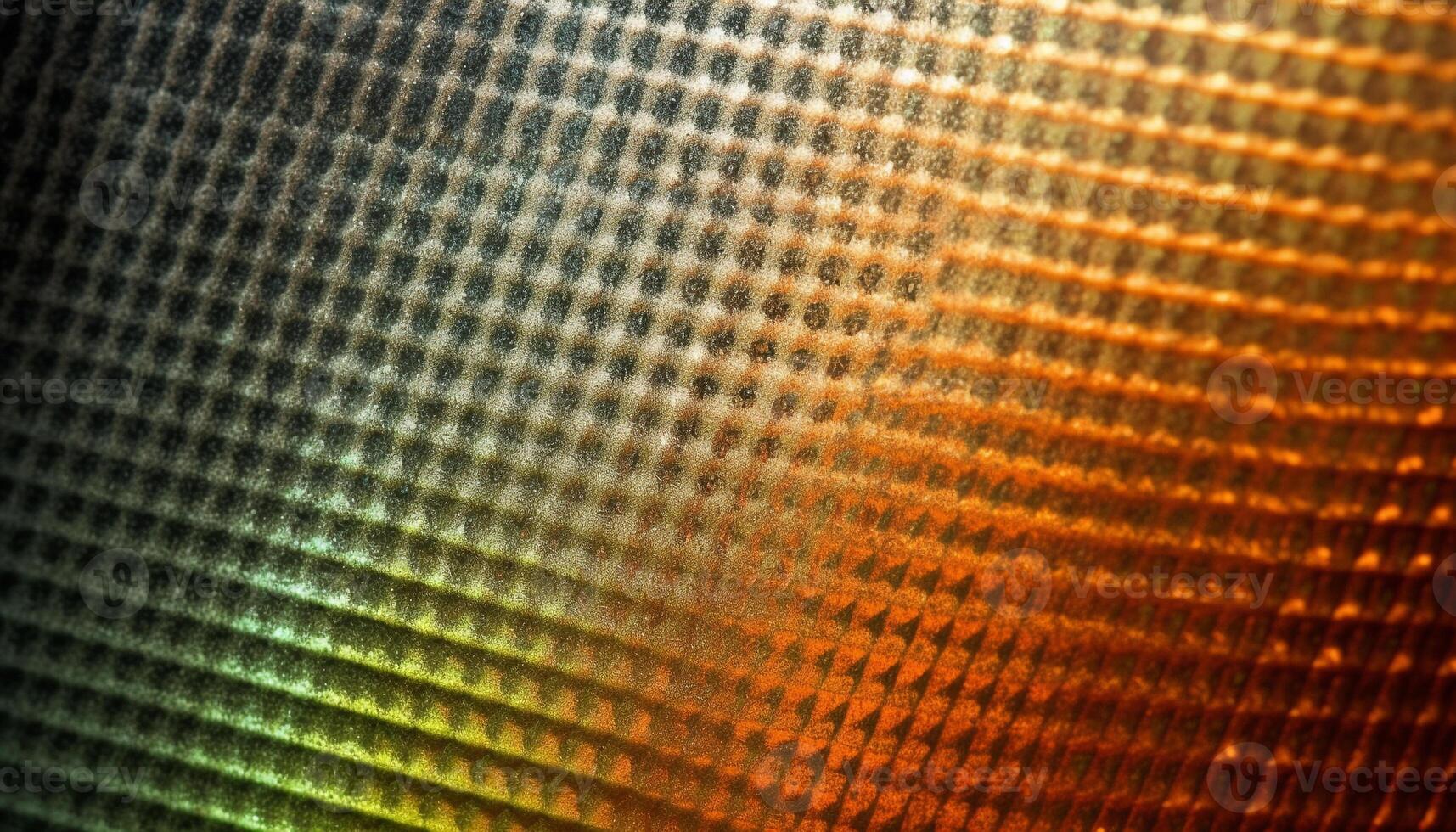 Multi colored metallic stripes in a row create abstract textured pattern generated by AI photo