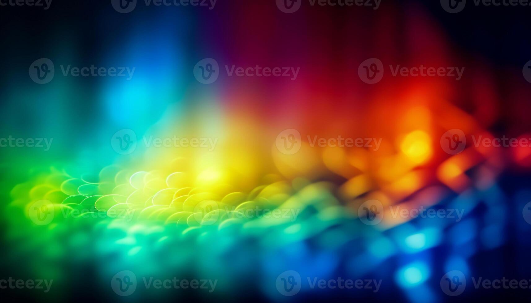 Fantasy explosion ignites brightly lit abstract backdrop with vibrant colors generated by AI photo
