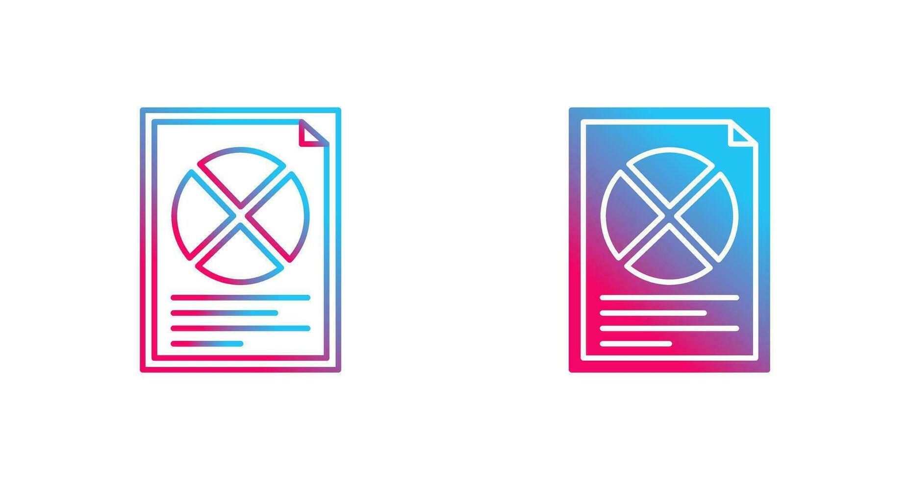 Pie Chart Vector Icon