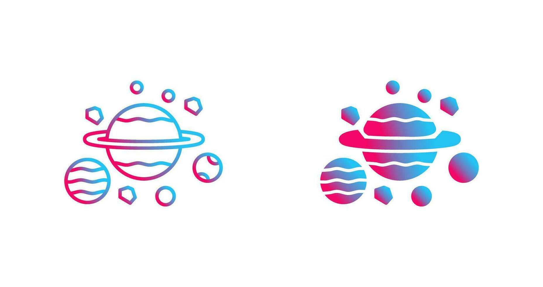 Planets Vector Icon