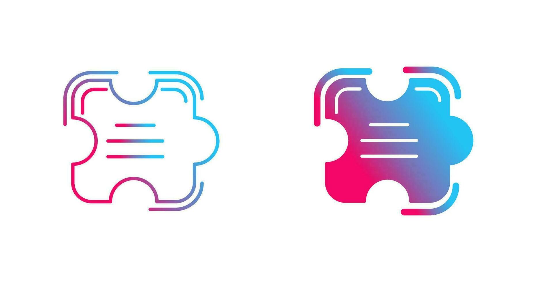 Puzzle Vector Icon