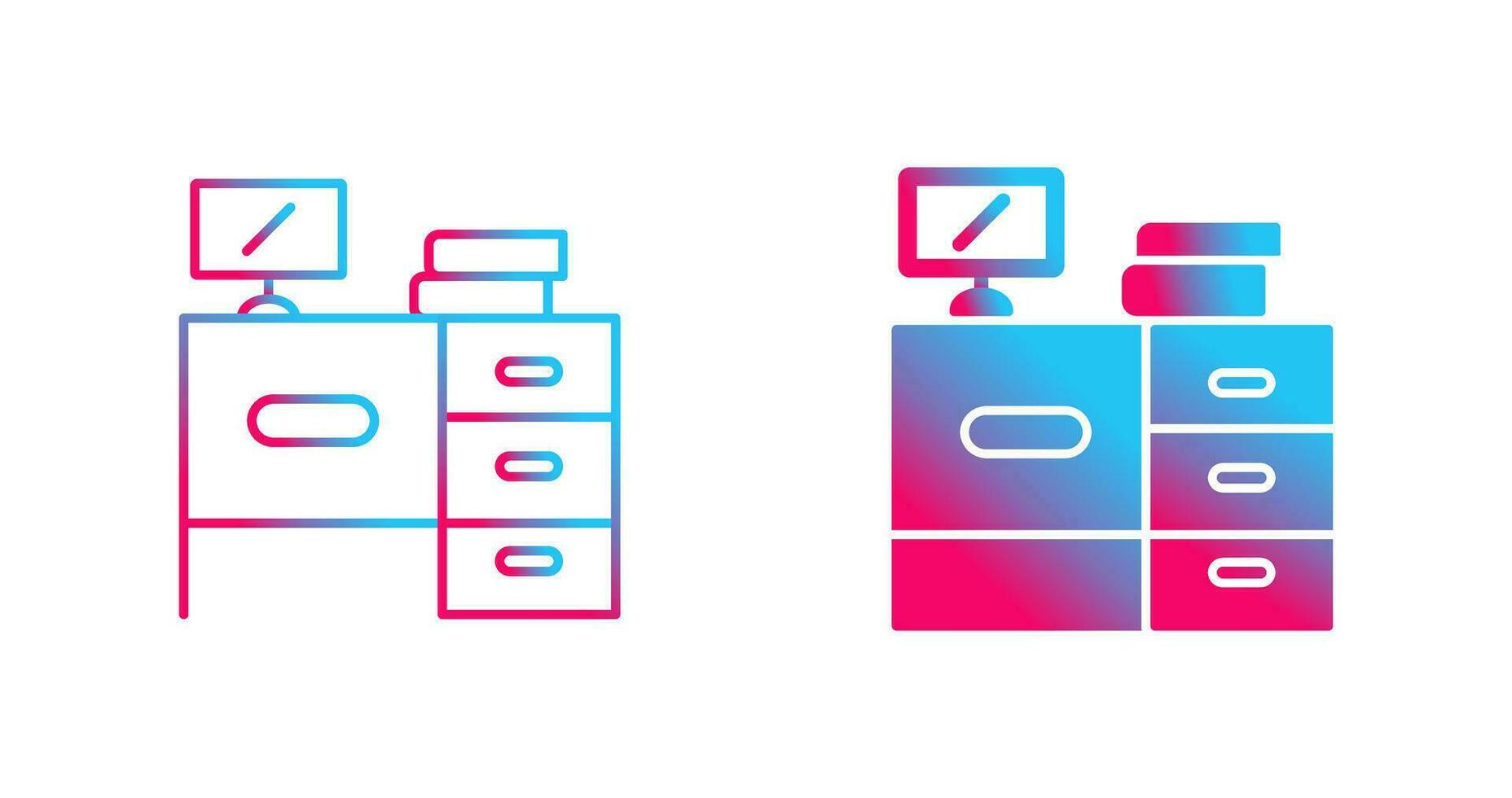 Desk Vector Icon