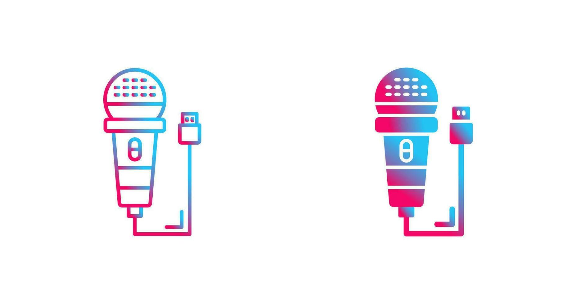 Microphone Vector Icon