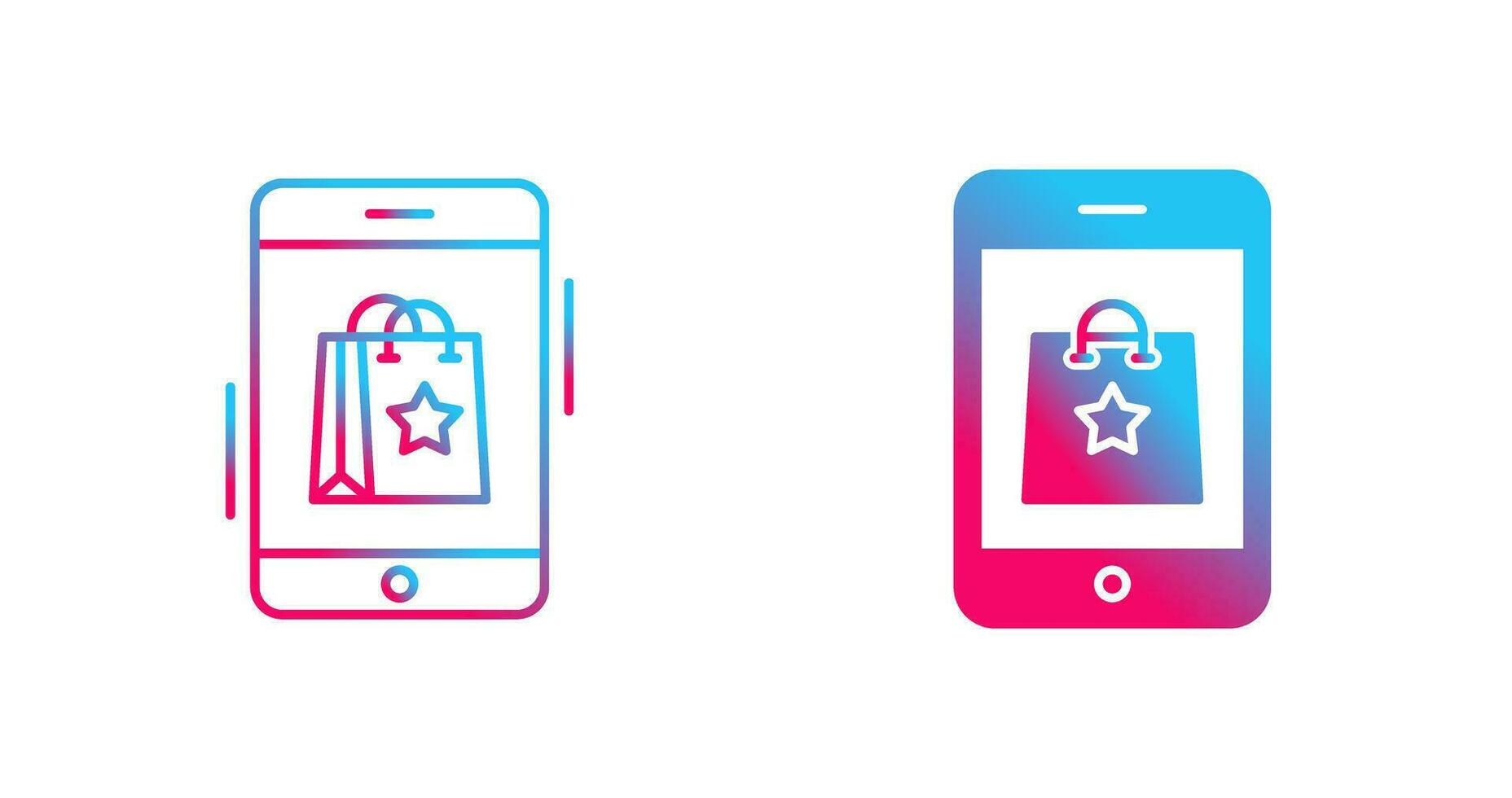 Online Shopping Vector Icon