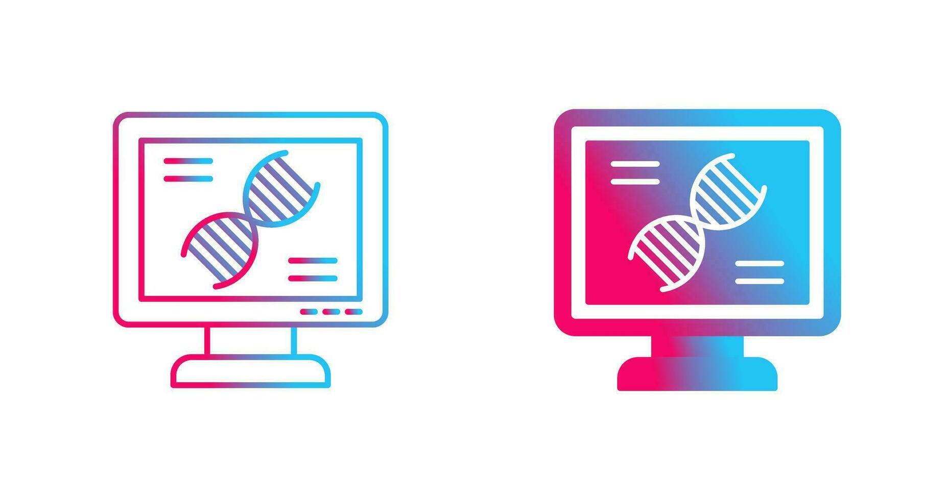 Dna Test Vector Icon