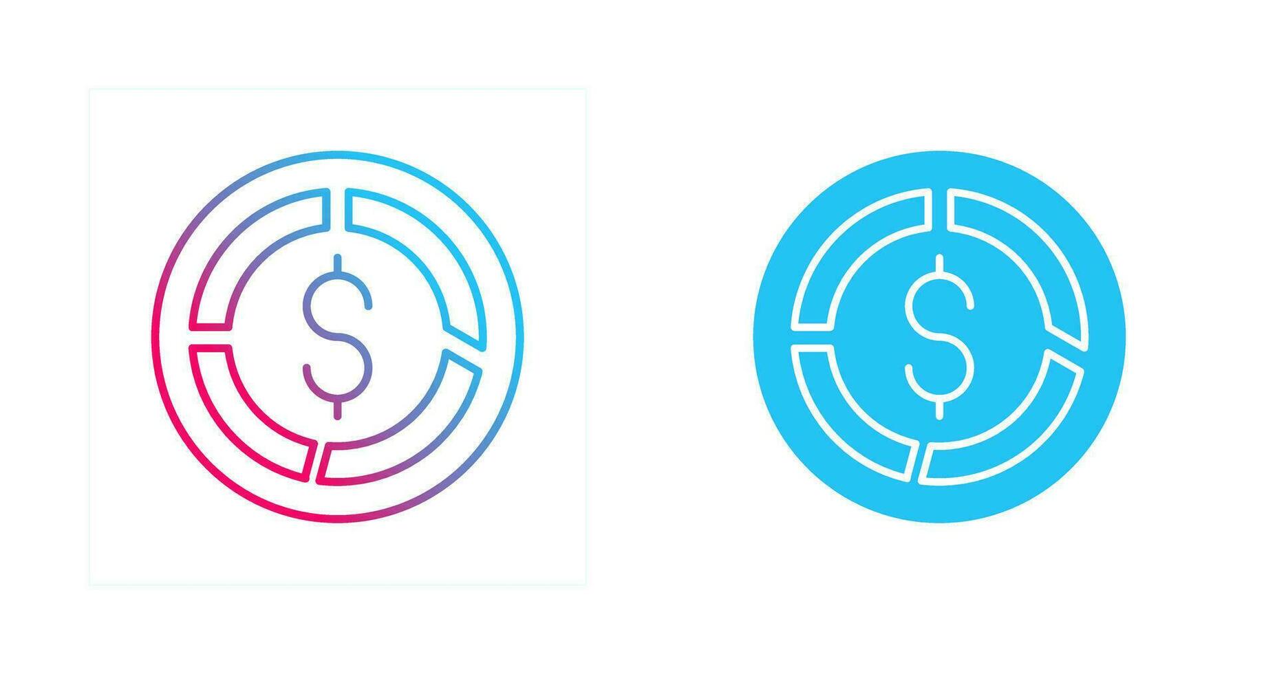 Pie Chart Vector Icon