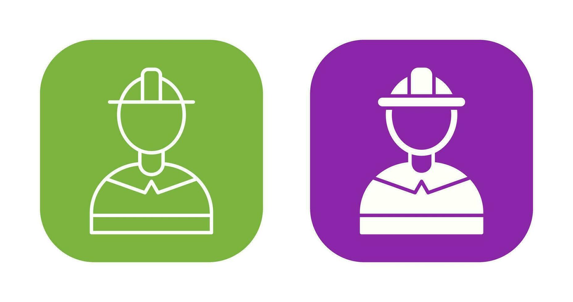 Unique Firefighter Vector Icon